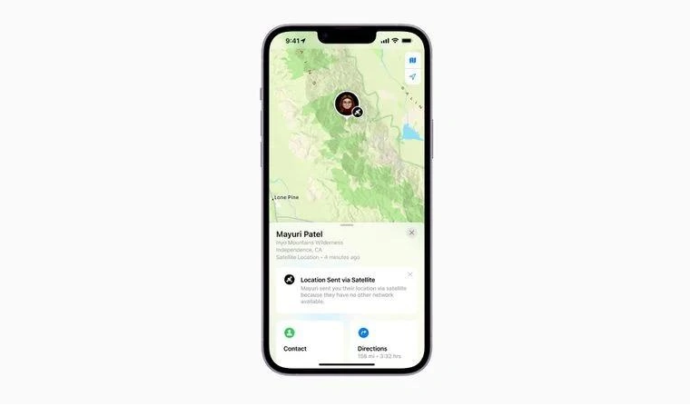 北泉镇苹果14维修分享iPhone14系列中 FindMy功能通过卫星分享位置方法教程 